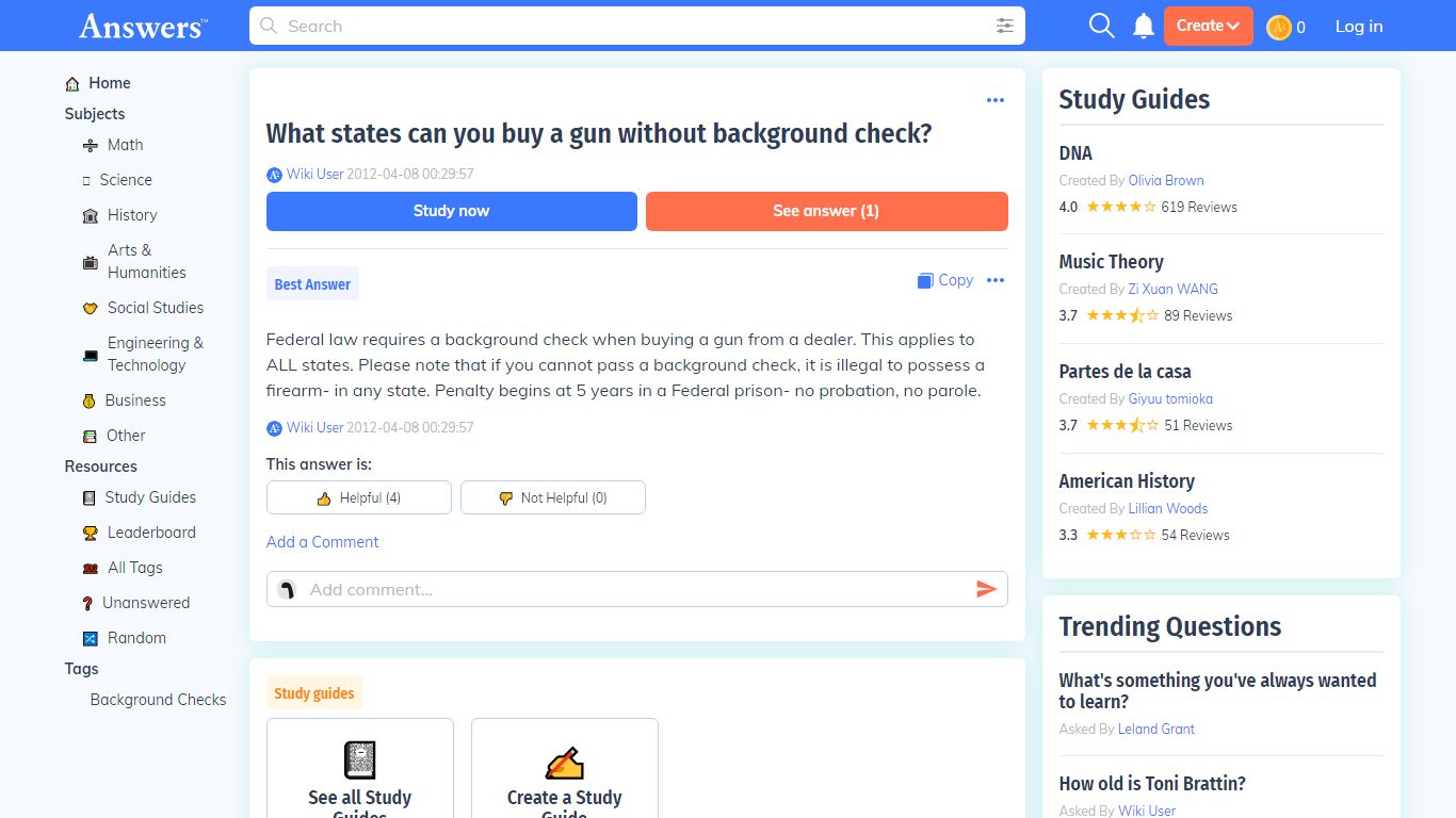 What states can you buy a gun without background check? - Answers